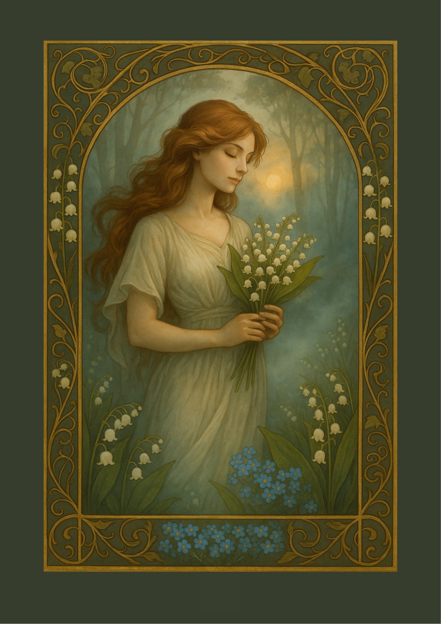 Skogsmorgon – A2-affisch