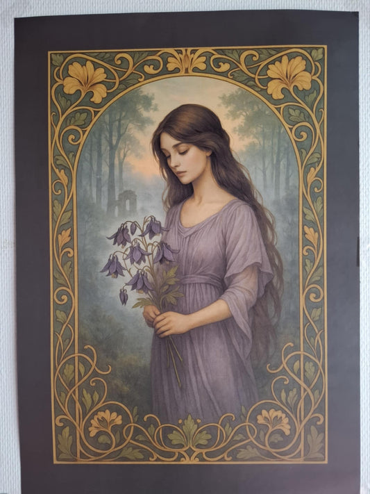 Tystnadens blomma – A2-affisch